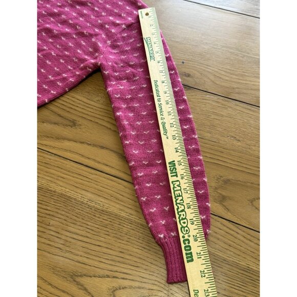 Eclipse Knitted Sweater Wool Blend Size Medium Long Sleeve Colorful 80's Vintage - Picture 9 of 12